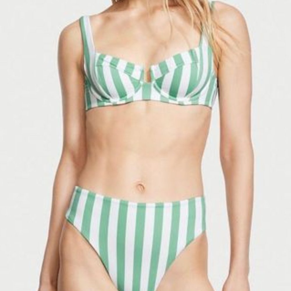 Victoria's Secret Swimsuit 2 Pieces Bikini 34 A Top & Small Bottom